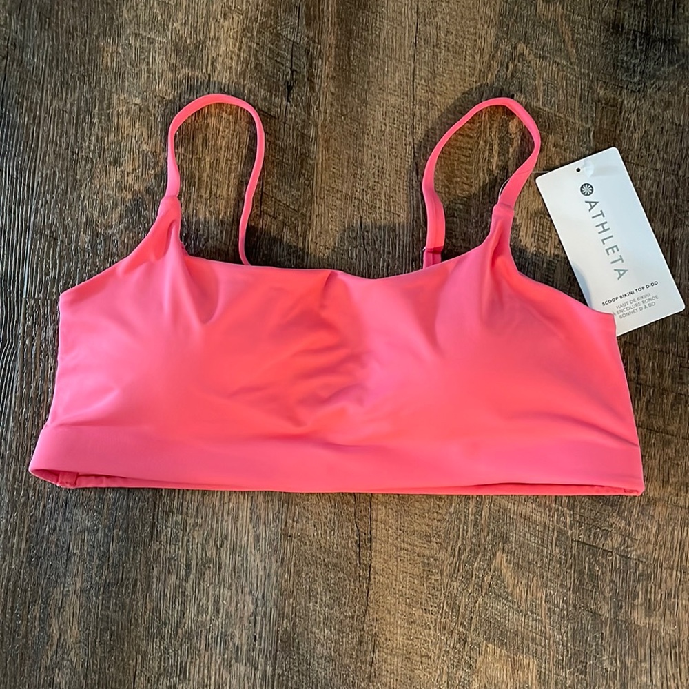 Athleta Scoop Bikini Top D-DD